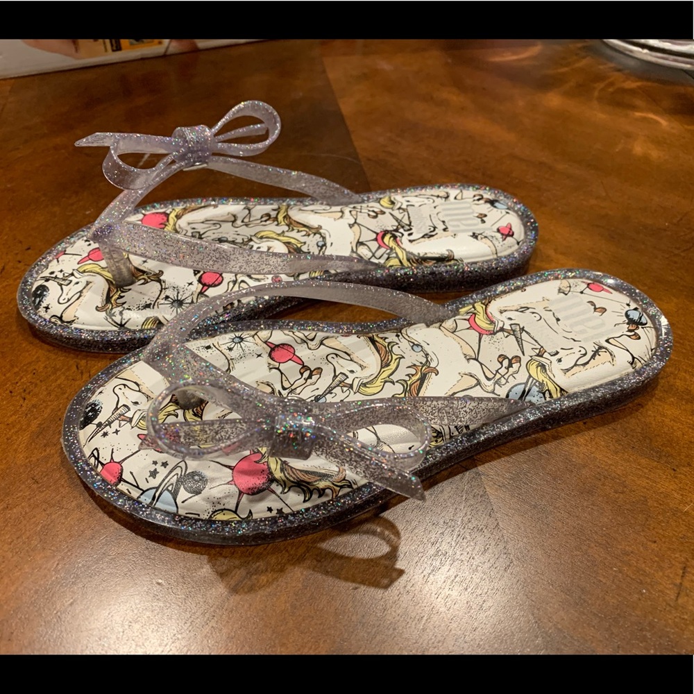 Mel by Melissa Jelly Flip Flop Sandal US Size 1